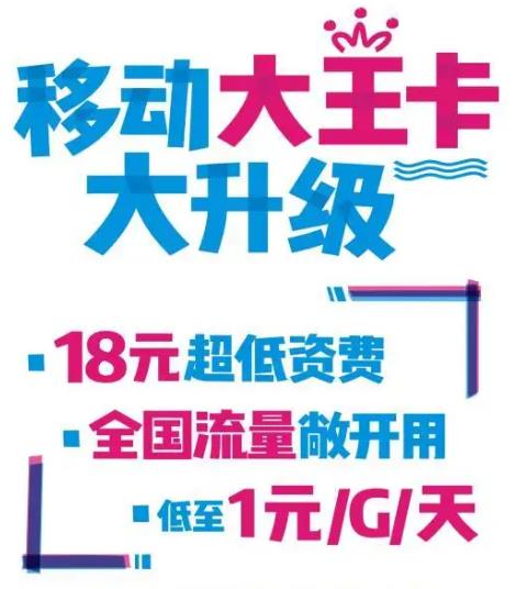 18元移动王卡套餐定向流量有哪些?